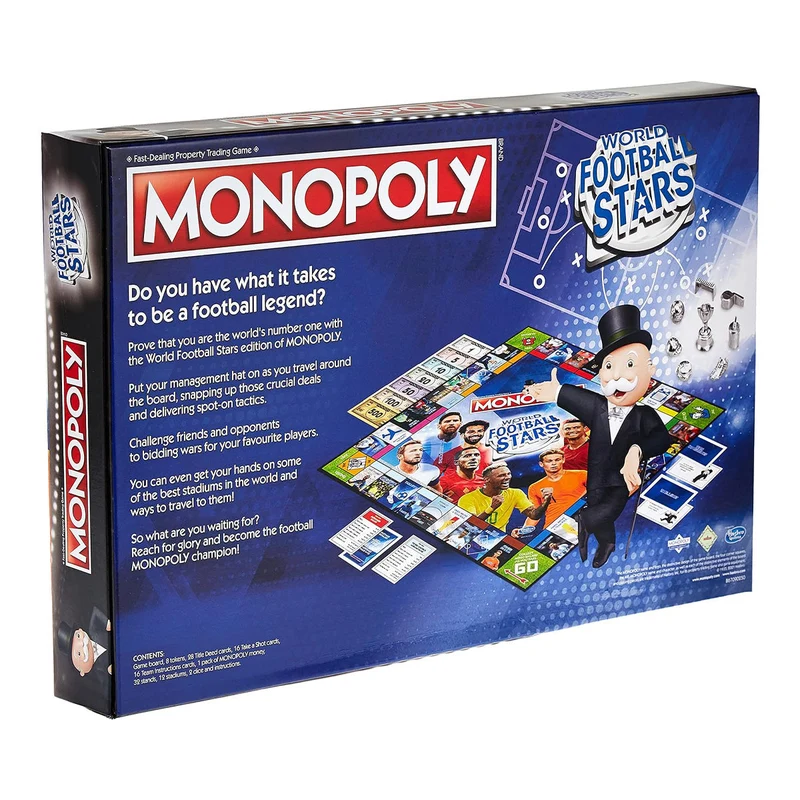 Winning Moves World Football Stars Monopoly