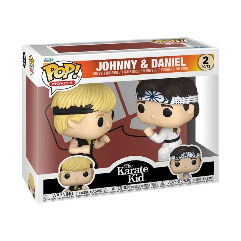 The Karate Kid – Johnny & Daniel Pop! 2-Pack