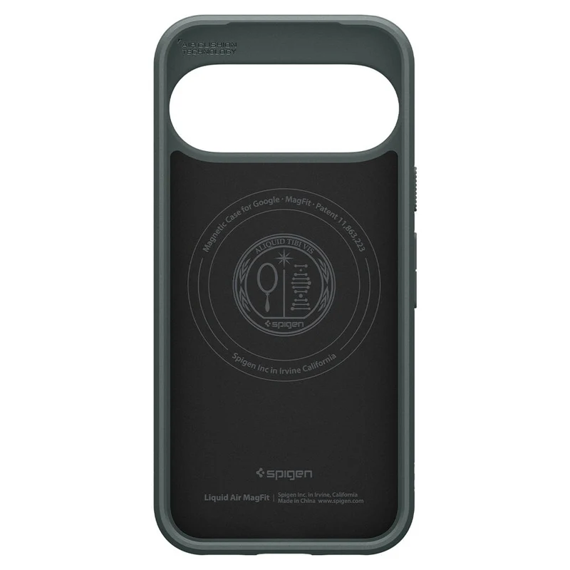 Spigen Google Pixel 11 Liquid Air (MagFit) Case (Abyss Green)