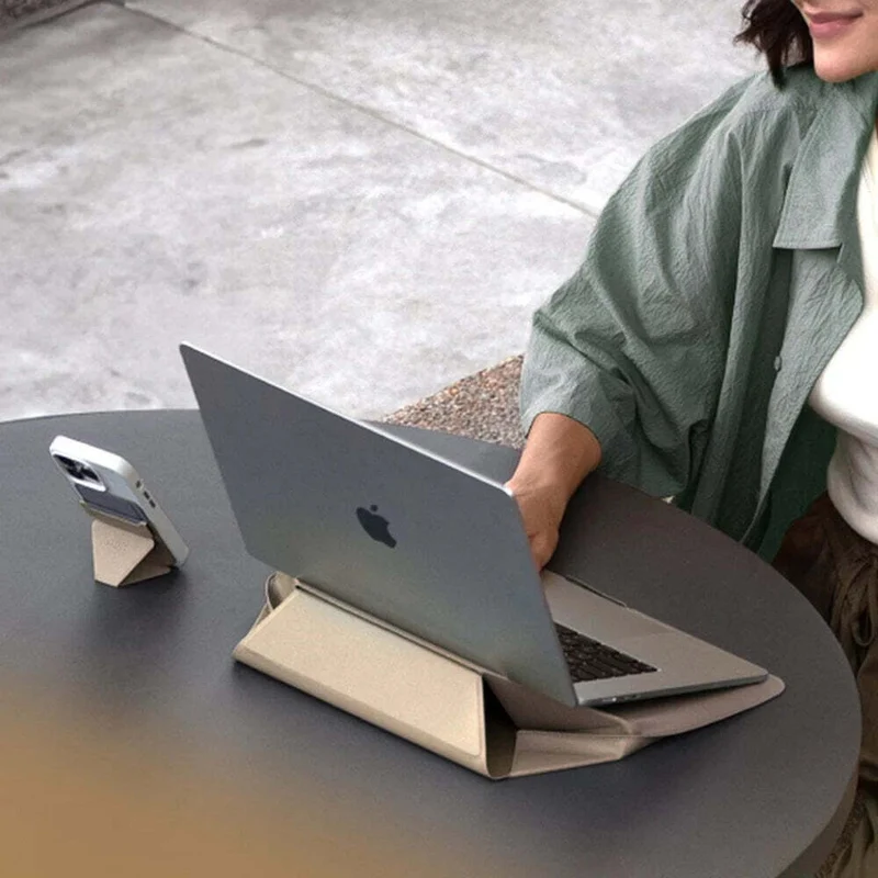 MOFT Slim Laptop Protection Storage Foldable Carry Sleeve 15-16" - Beach White