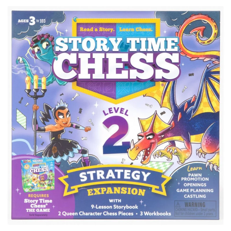 Thinking Cup Games Story Time Chess Level 2 Strategy Expansion