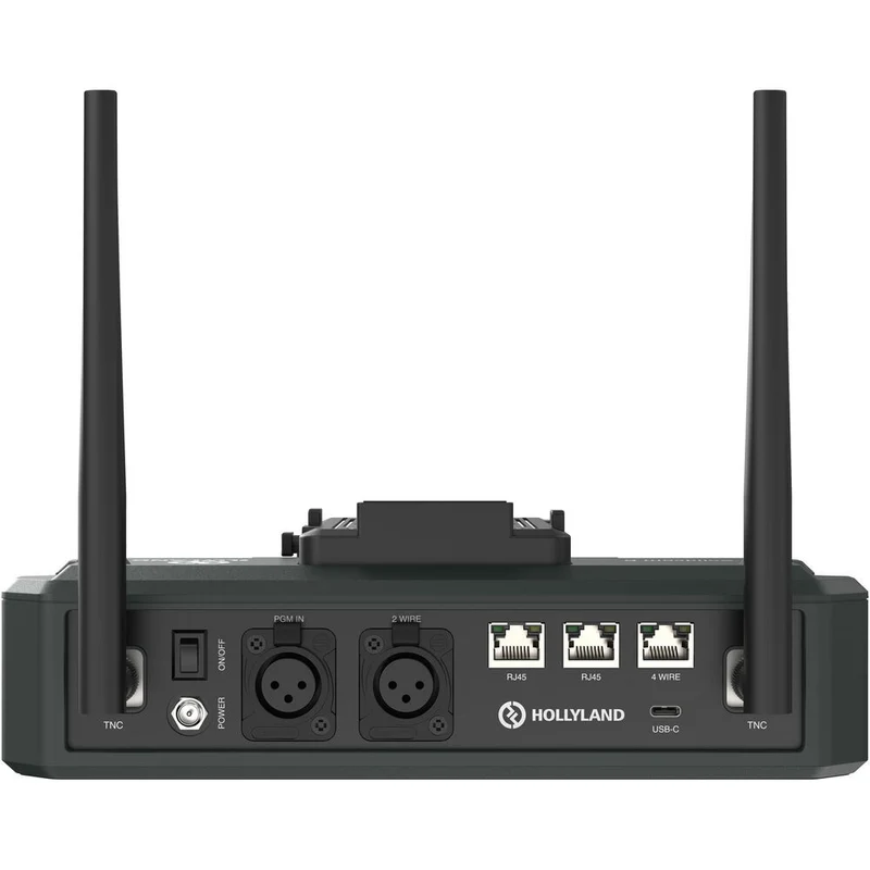 Hollyland Solidcom C1 Pro-Hub4S ENC 5-Person Full-Duplex Wireless Intercom System with Hub (1.9 GHz)