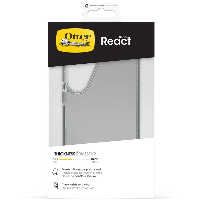 OtterBox React Case for Galaxy S26 FE (Clear)