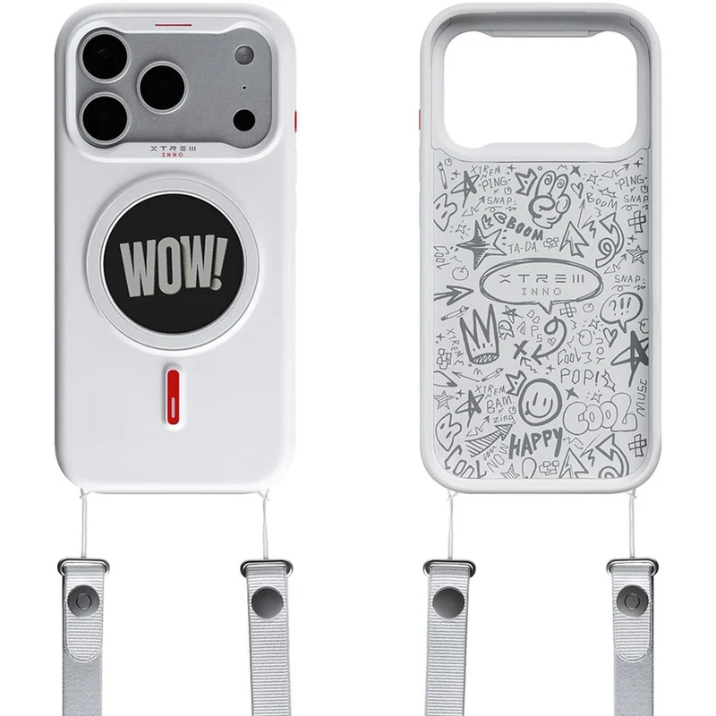 XTREM iPhone 17 Pro Max MagSafe Customisable Case (White)