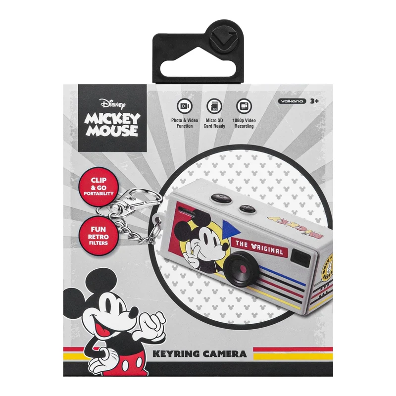 Disney Mickey Mouse Keyring Mini Camera