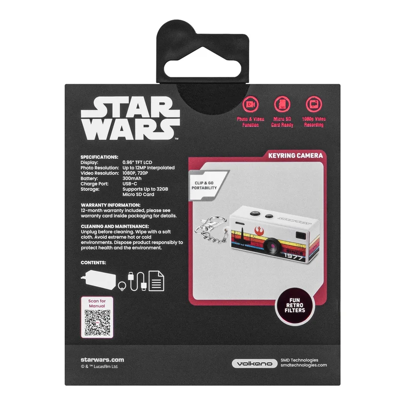 Disney Star Wars Keyring Mini Camera