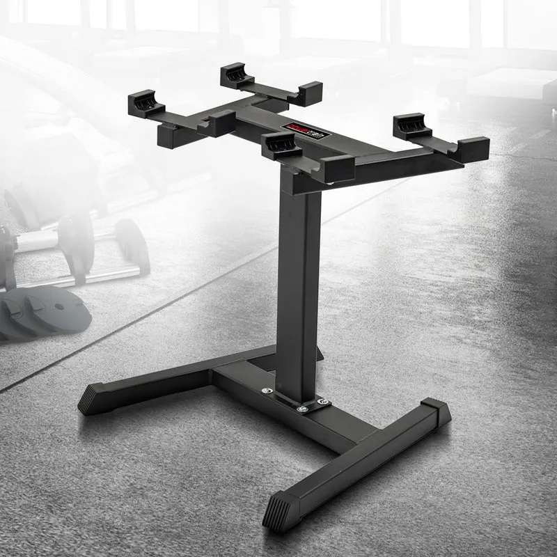 Powertrain 150kg Heavy Duty Adjustable Dumbbell Stand Weight Rack Holder for Eon 36kg Dumbbells Home Gym Storage