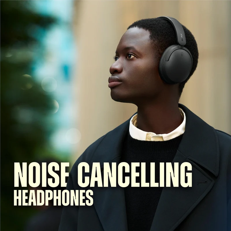 Sony WH-CH730N Wireless Noise Cancelling Over-Ear Headphones (Beige)