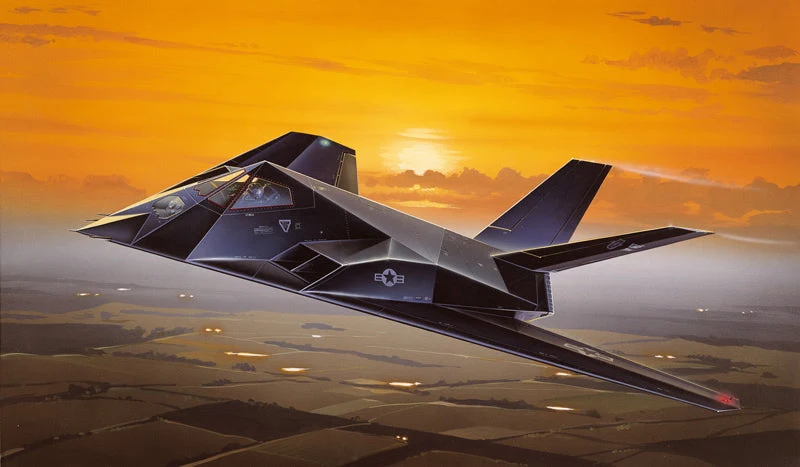 Italeri 1/72 Lockheed Martin F-117A Nighthawk