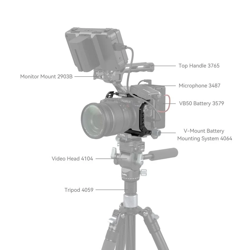 SmallRig Cage for Fujifilm X-S20 4230