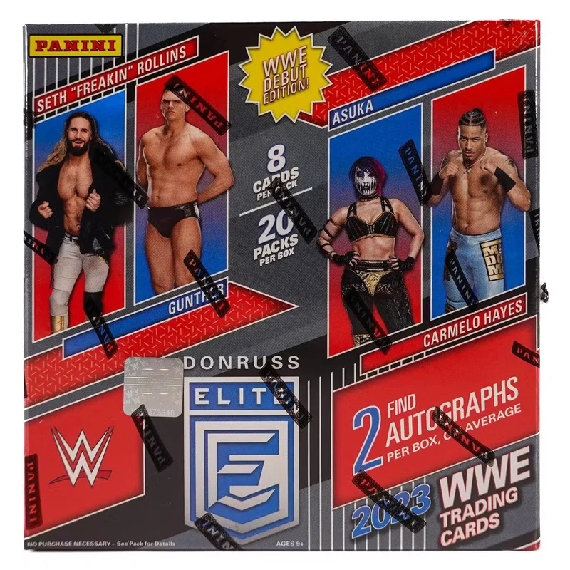 Panini WWE - 2023 Donruss Elite WWE Hobby Trading Cards (Display Box of 20 Packs)