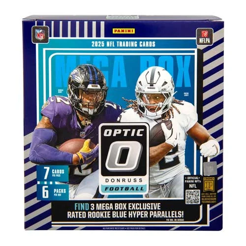 Panini 2025 2026 Donruss Optic NFL Football Mega Box