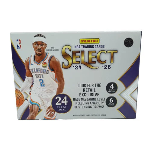 Panini 2024 2025 Select Basketball Blaster Box