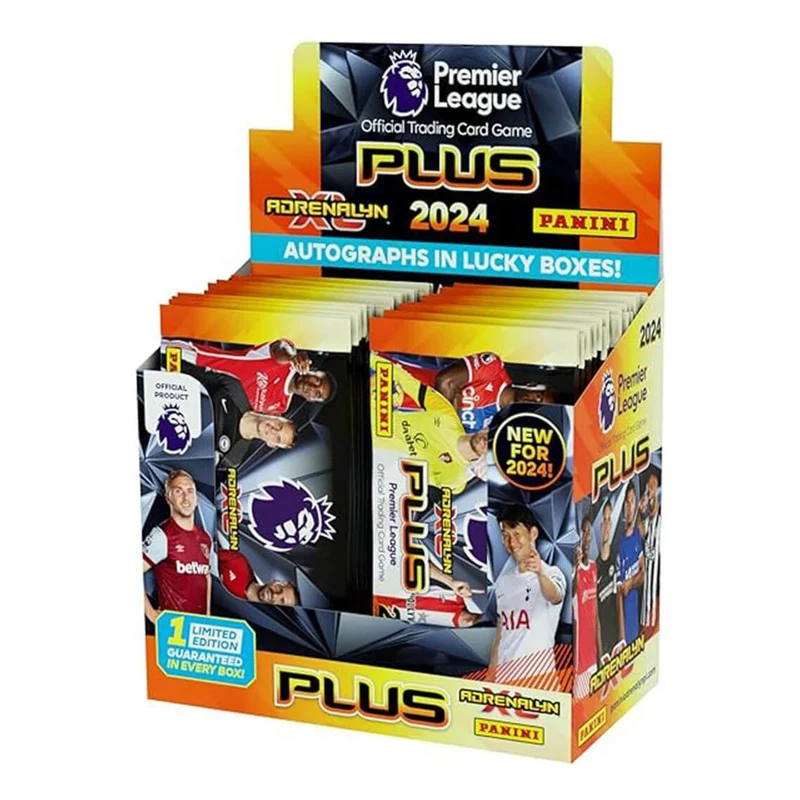 PANINI Adrenalyn XL PLUS 2023/2024 EPL Soccer Cards Box