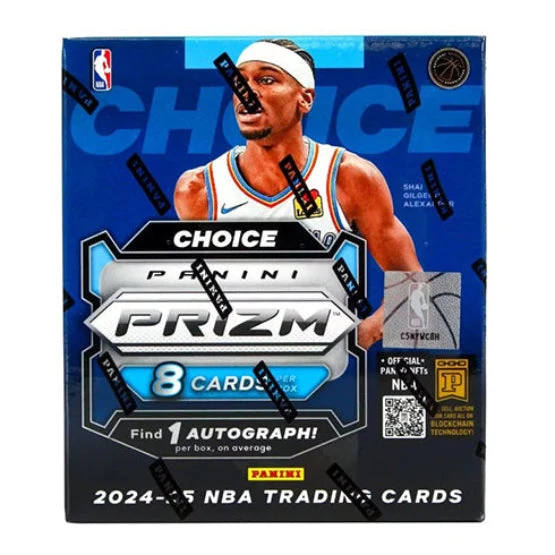 Panini NBA 2024/25 Prizm Choice Basketball Hobby Trading Cards (Display of 1)