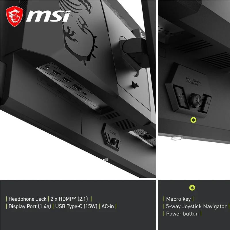 MSI MAG 321UP 32" 4K UHD 240Hz QD-OLED Gaming Monitor