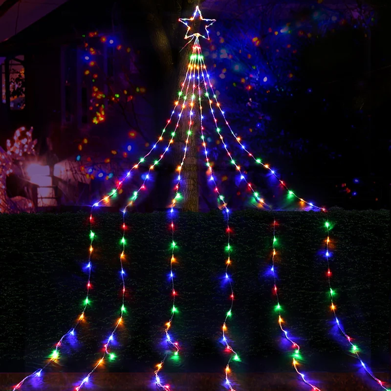Jingle Jollys 5M Christmas Lights String Light 320 LED