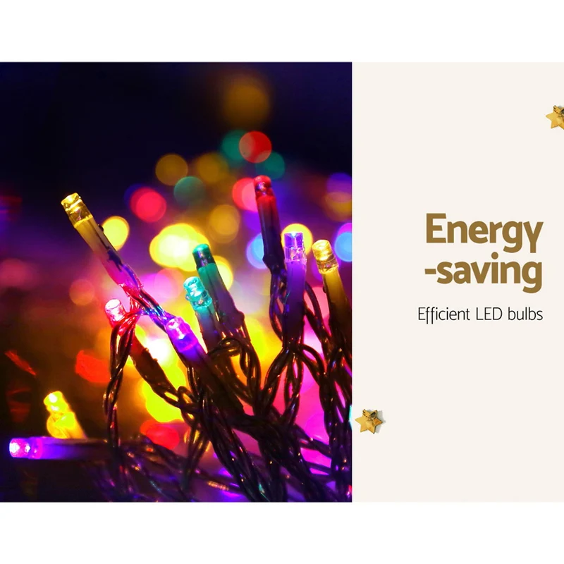 Jingle Jollys 5M Christmas Lights String Light 320 LED