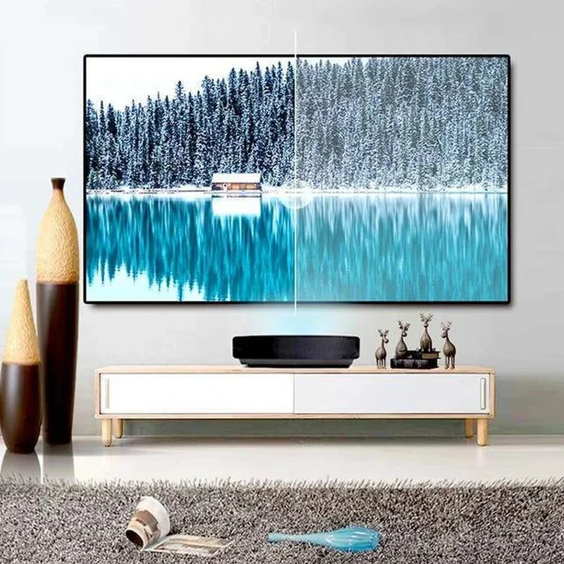 Winways UST Throw ALR 120'' Solid Panel Lenticular Screen