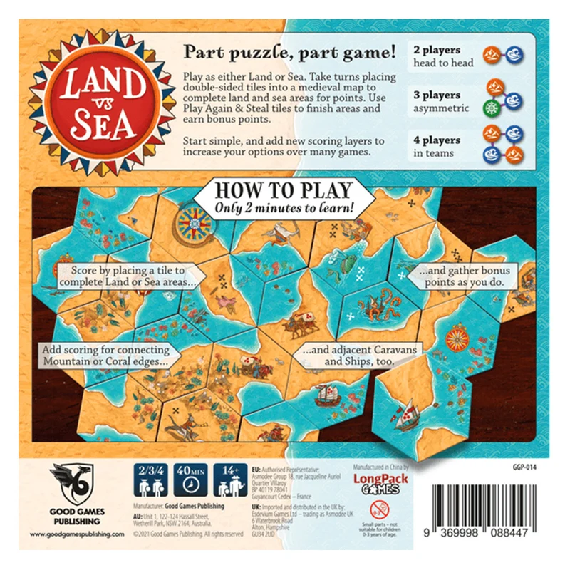 Good Games Publishing Land vs Sea