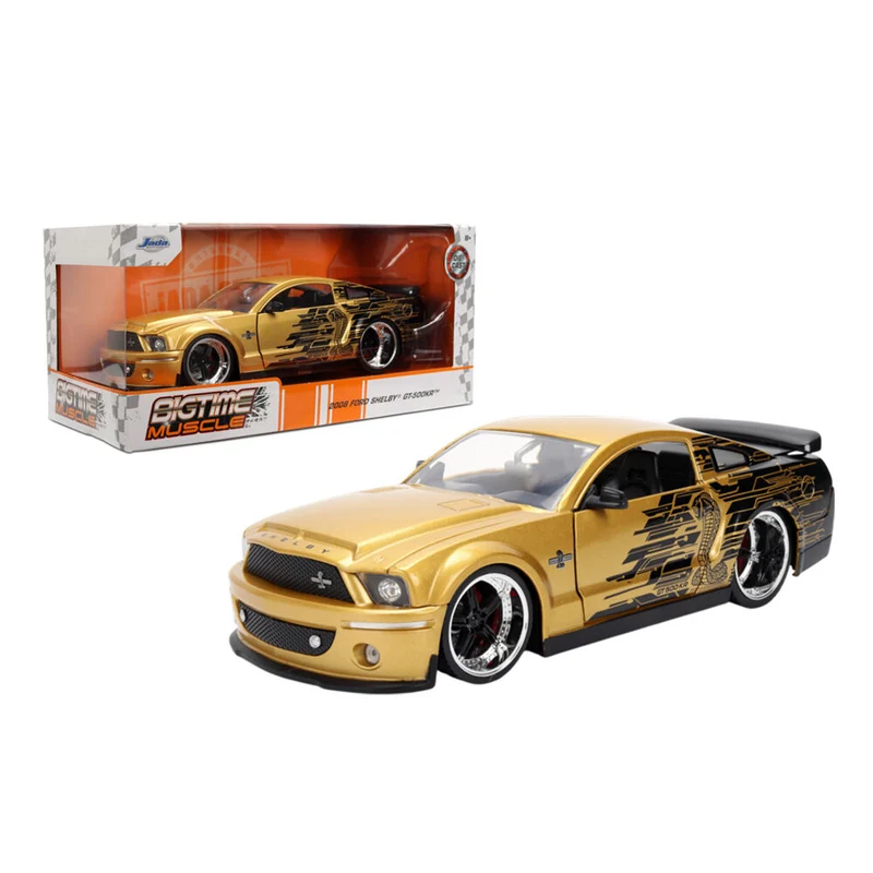Jada 1:24 Scale 2008 Ford Mustang GT500KR Diecast Model