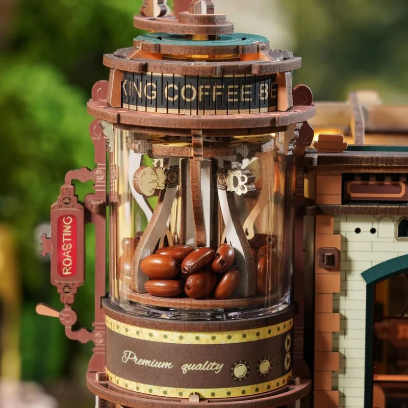 Robotime Rokr Dream Coffee Factory