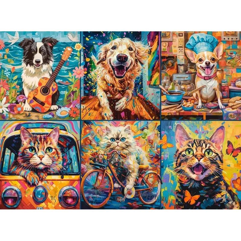 Castorland 2000-Pieces Choose Your Pet Puzzle