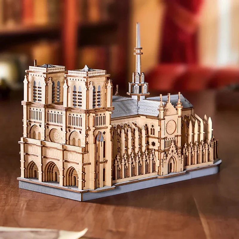 Robotime DIY Paris Cathedral (Notre Dame)