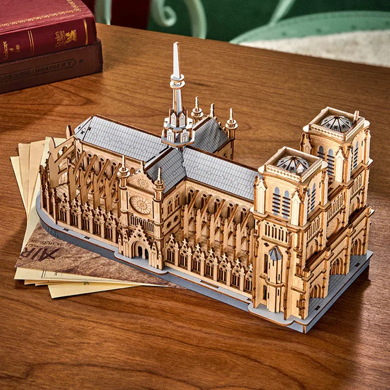 Robotime DIY Paris Cathedral (Notre Dame)