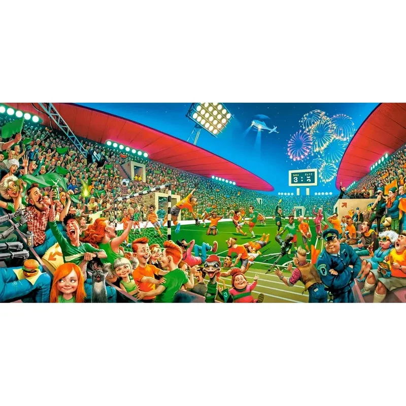 Castorland 4000-Pieces Football Championship Puzzle