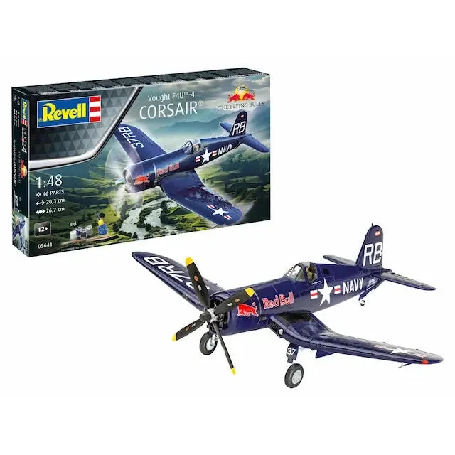 Revell 1/48 F4U-4 Corsair Flying Bulls 25th Anniversary Gift Set