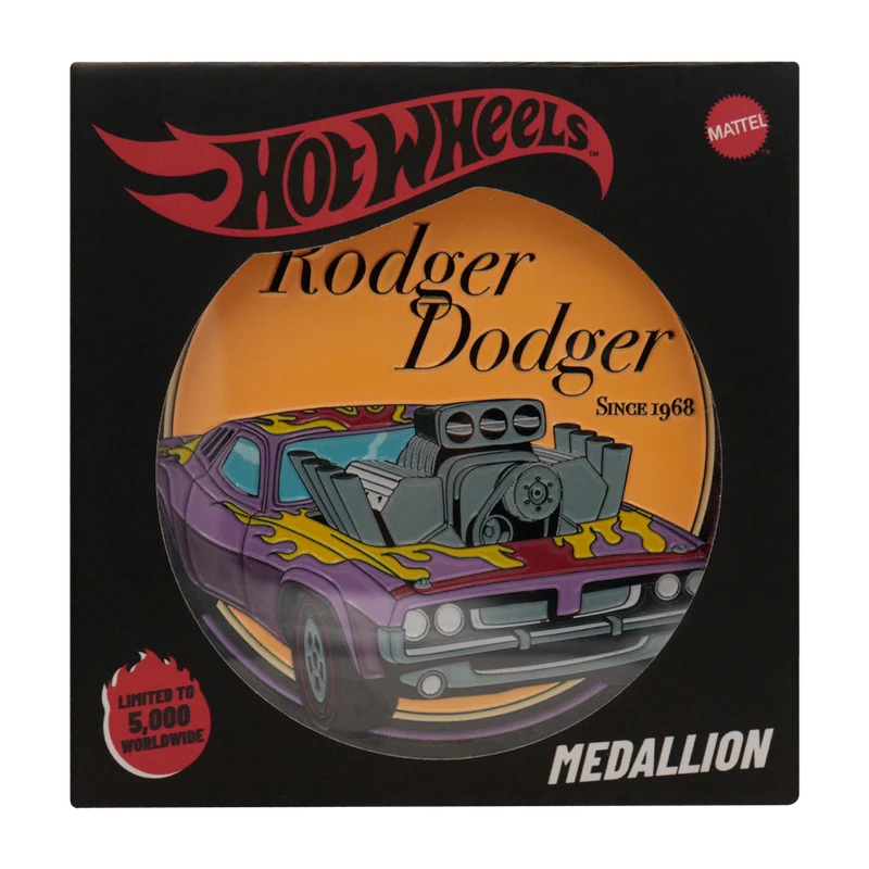 Fanattik - Hot Wheels - Limited Edition Rodger Dodger Medallion