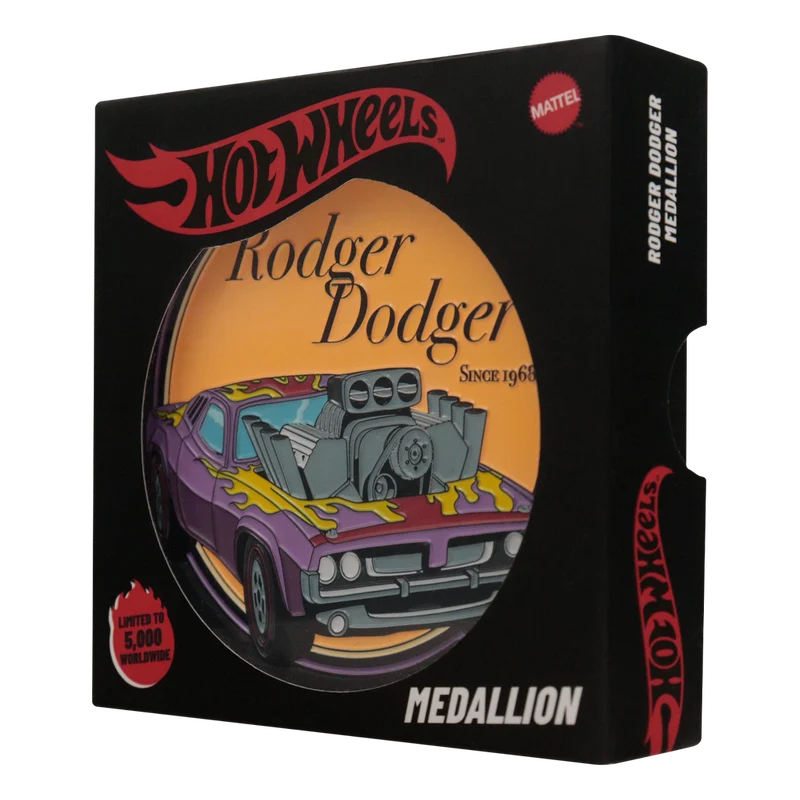Fanattik - Hot Wheels - Limited Edition Rodger Dodger Medallion