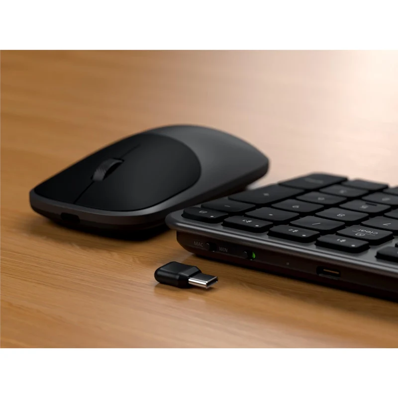 Satechi Slim CEX3 Wireless Keyboard and Mouse Combo (Space Black)
