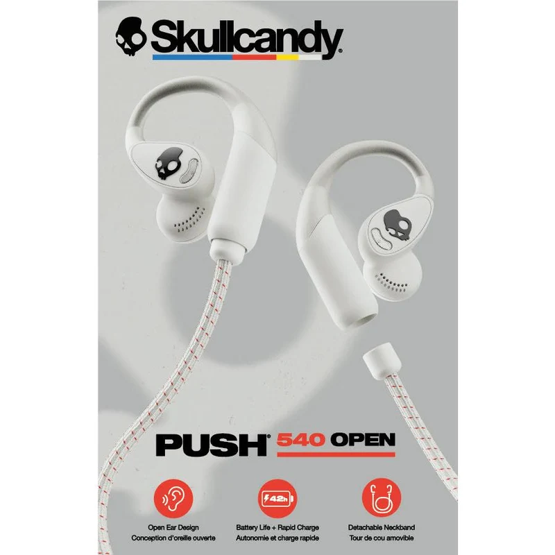 Skullcandy Push 540 Open-Ear Headphones (Bone)