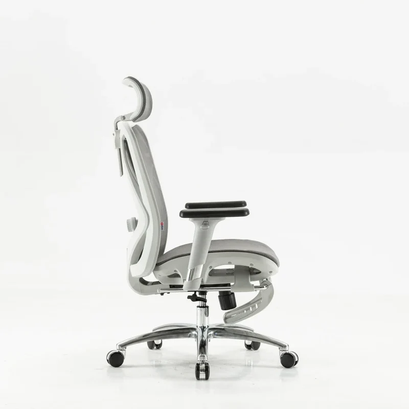Sihoo M57 Ergonomic Office Chair with Built in Footrest (Grey)