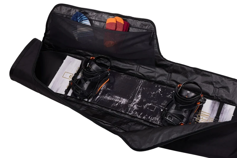 THULE 165cm RoundTrip Snowboard Padded Bag Holds 1 Snowboard + Boots in Black