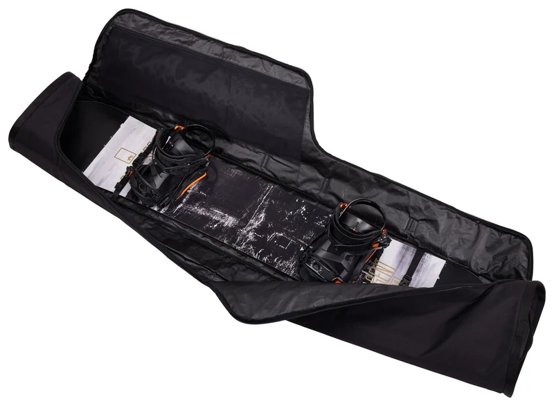 THULE 165cm RoundTrip Snowboard Padded Bag Holds 1 Snowboard + Boots in Black