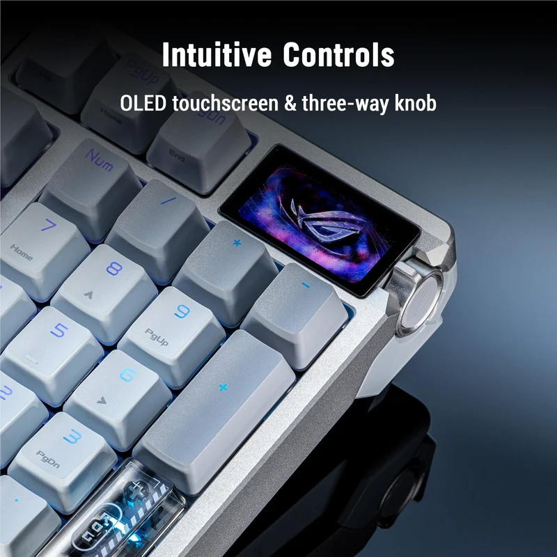 ROG Azoth 96 HE Lite Gaming Keyboard (White)