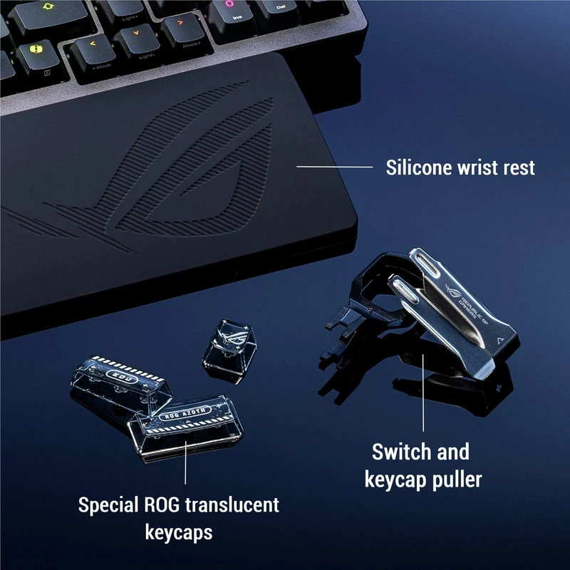 ROG Azoth 96 HE Lite Gaming Keyboard (Black)