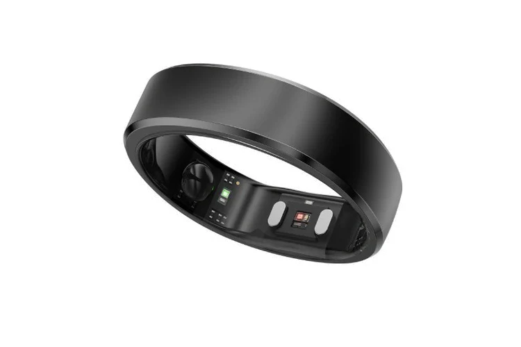 RingConn Gen 2 Smart Ring - Size 14 (Matte Black)