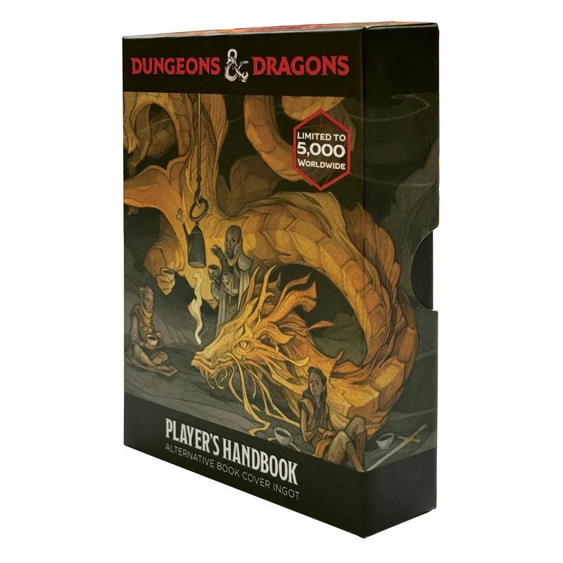 Fanattik Limited Edition Dungeons & Dragons - Player's Handbook Alternate Cover Ingot