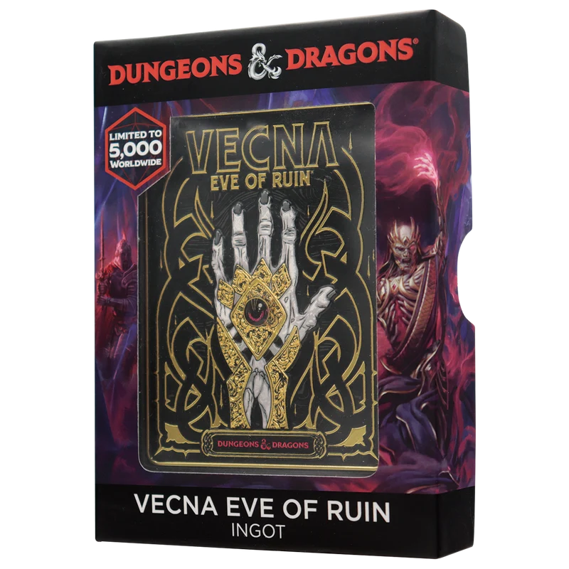Fanattik Dungeons & Dragons Vecna Eve of Ruin Ingot-Limited Edition