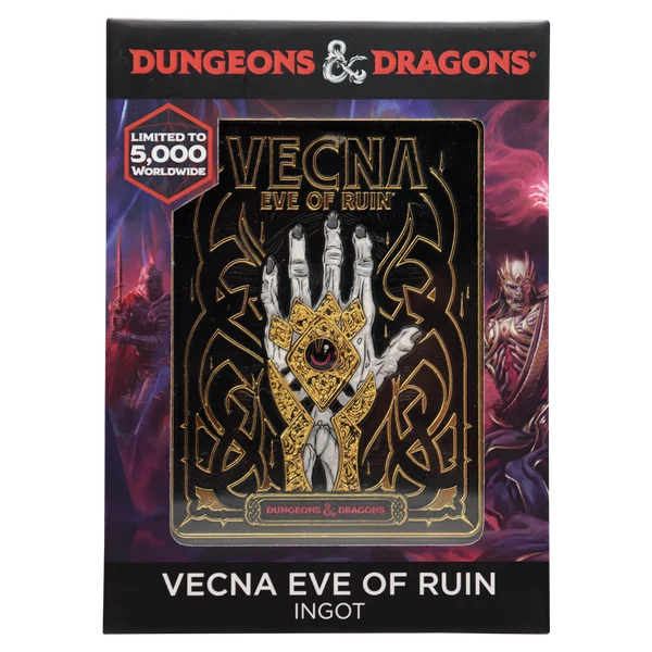 Fanattik Dungeons & Dragons Vecna Eve of Ruin Ingot-Limited Edition