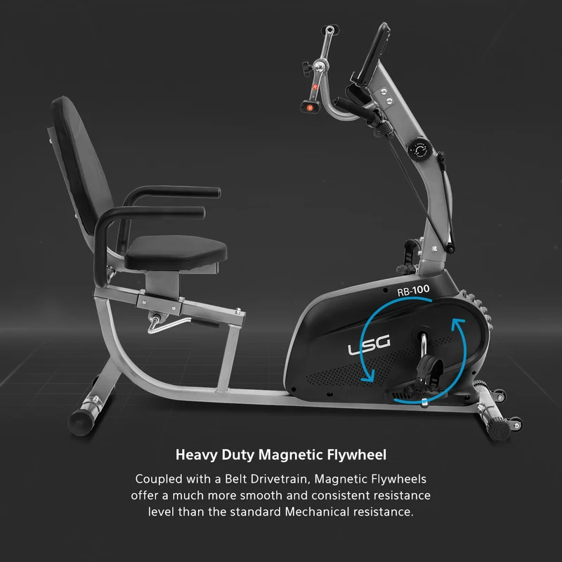 LSG Fitness RB-100 Recumbent Bike