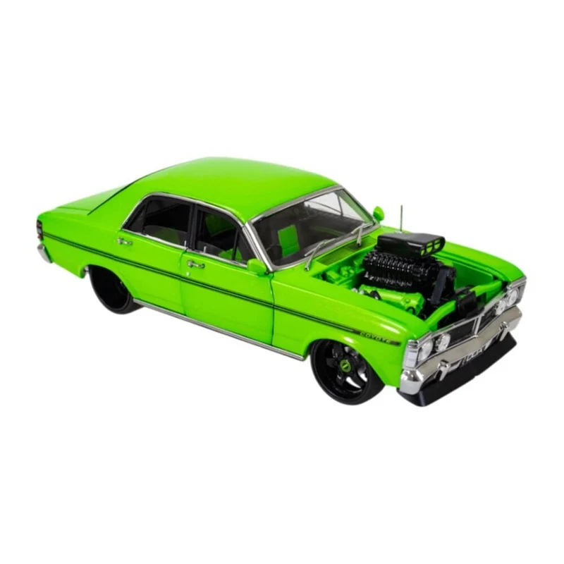 DDA 1:24 Scale Ford XY Falcon GTHO Supercharged Lime Green Diecast Car Model
