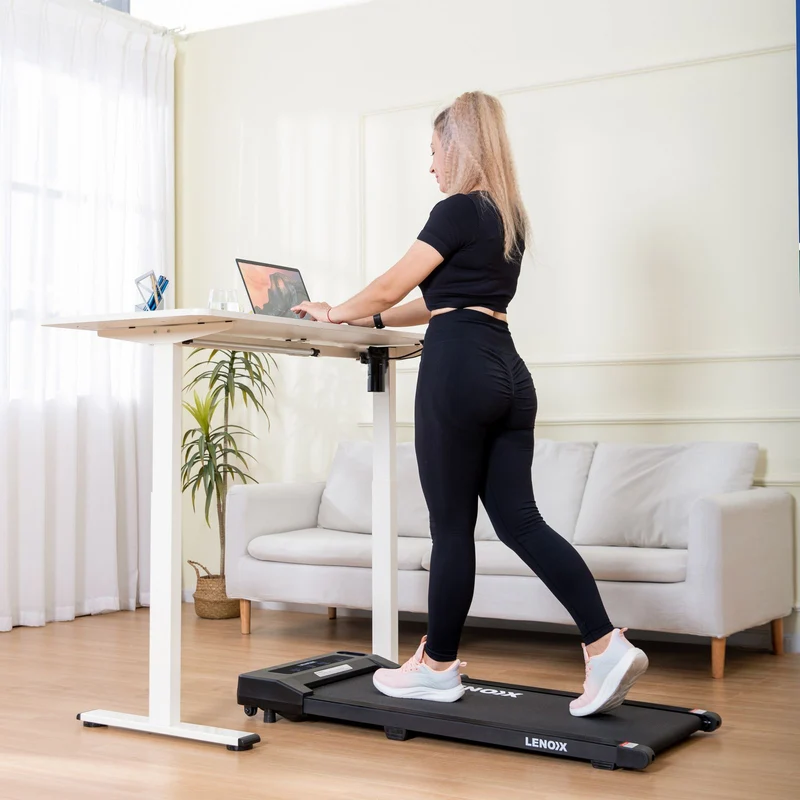 Lenoxx 1.5 HP 52cm Electric Walking Pad Treadmill