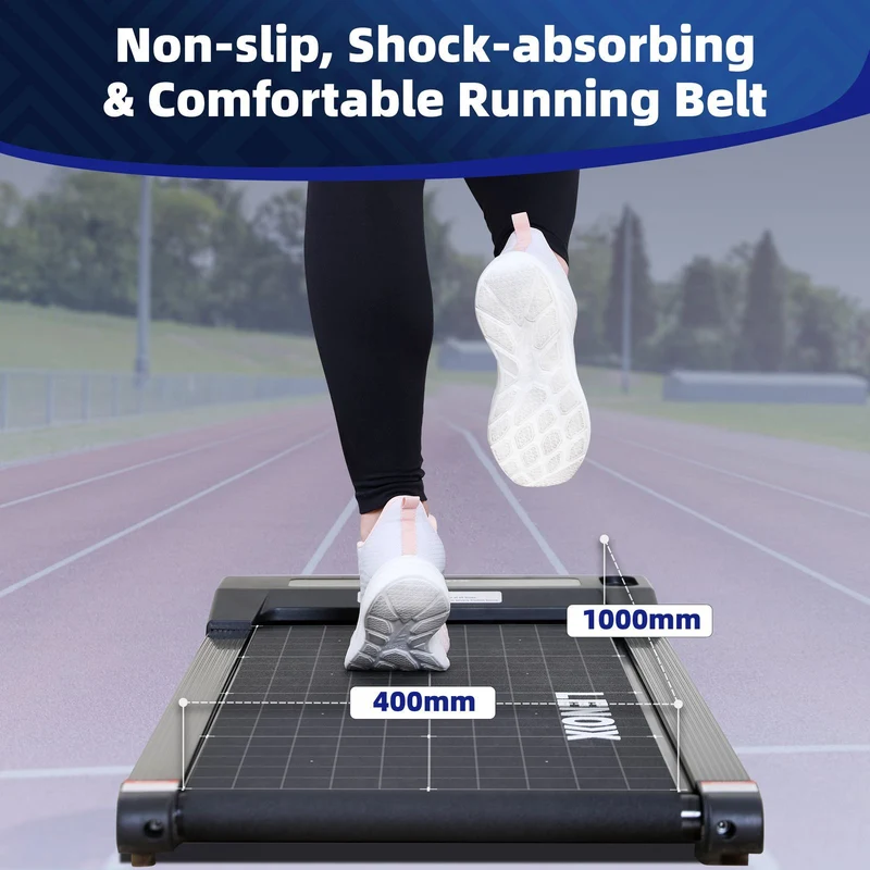 Lenoxx 1.5 HP 52cm Electric Walking Pad Treadmill