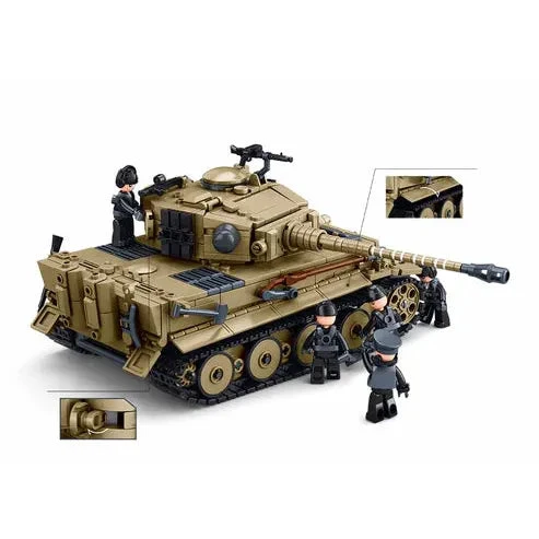 Sluban 1/35 941pc Tiger I Tank