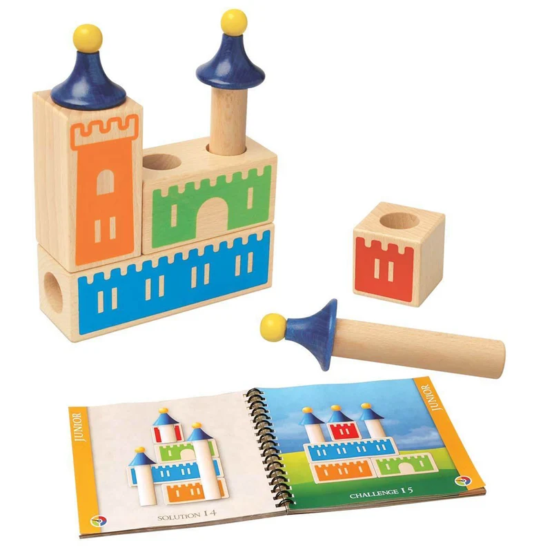 Smart Games Castle Logix Preschool Puzzle Building Blocks